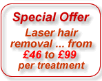 Laser hair removal offer