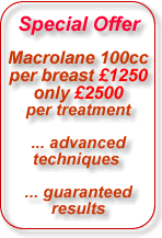 Macrolane Special Offer advanced techniques guaranteed results